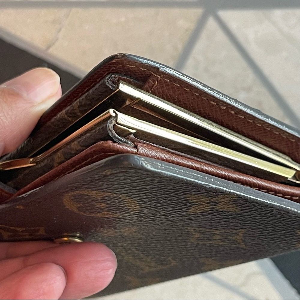 Louis Vuitton Portefeuille Viennois Bifold Wallet Brown Leather - Picture 12 of 15